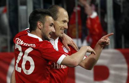 Bayern 'bombom' Robbena slavio protiv slabog Lyona