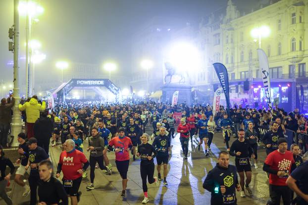 Održan 14. Zagreba?ki no?ni cener na kojem je sudjelovalo oko 3000 trka?a