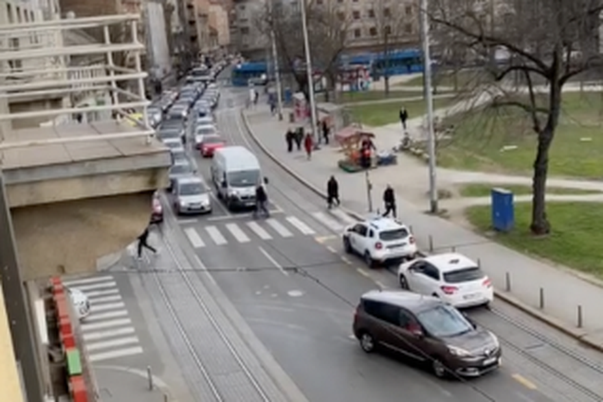 Prometne gužve u Zagrebu