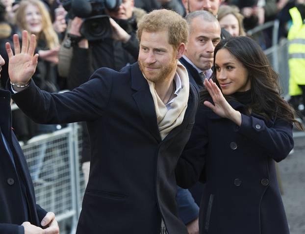 Prince Harry and Meghan Markle Nottingham