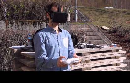 Što se dogodi kad Oculus Rift spojiš s  kamerom i letjelicom?