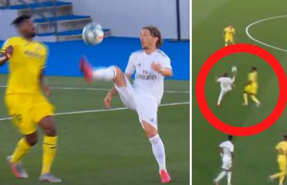 Velemajstor! Luka Modrić opet igra za Balon d'Or, pogledajte 'sombrero' protiv Villarreala...
