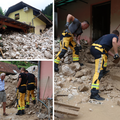 FOTO Odron zatrpao kuće nakon obilnih kiša u Sloveniji, morali su evakuirati ljude iz sela