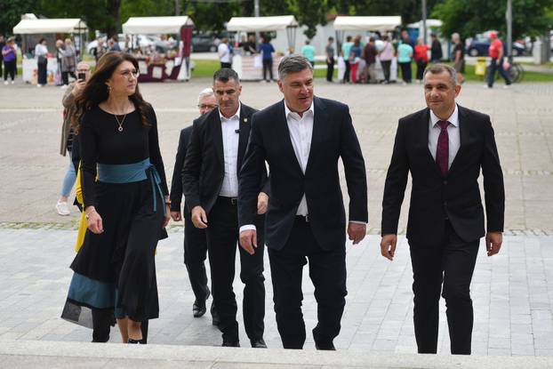 Čakovec: Predsjednik Milanović prisustvovao svečanoj sjednici povodom Dana Grada Čakovca