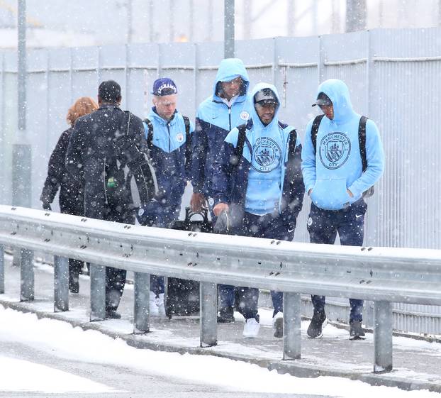 Manchester City Team Sighting - Manchester