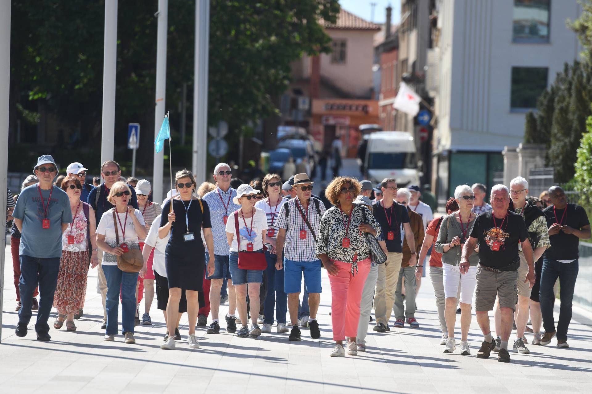 Šibenik: Turisti uživaju u lijepom i sun?anom danu