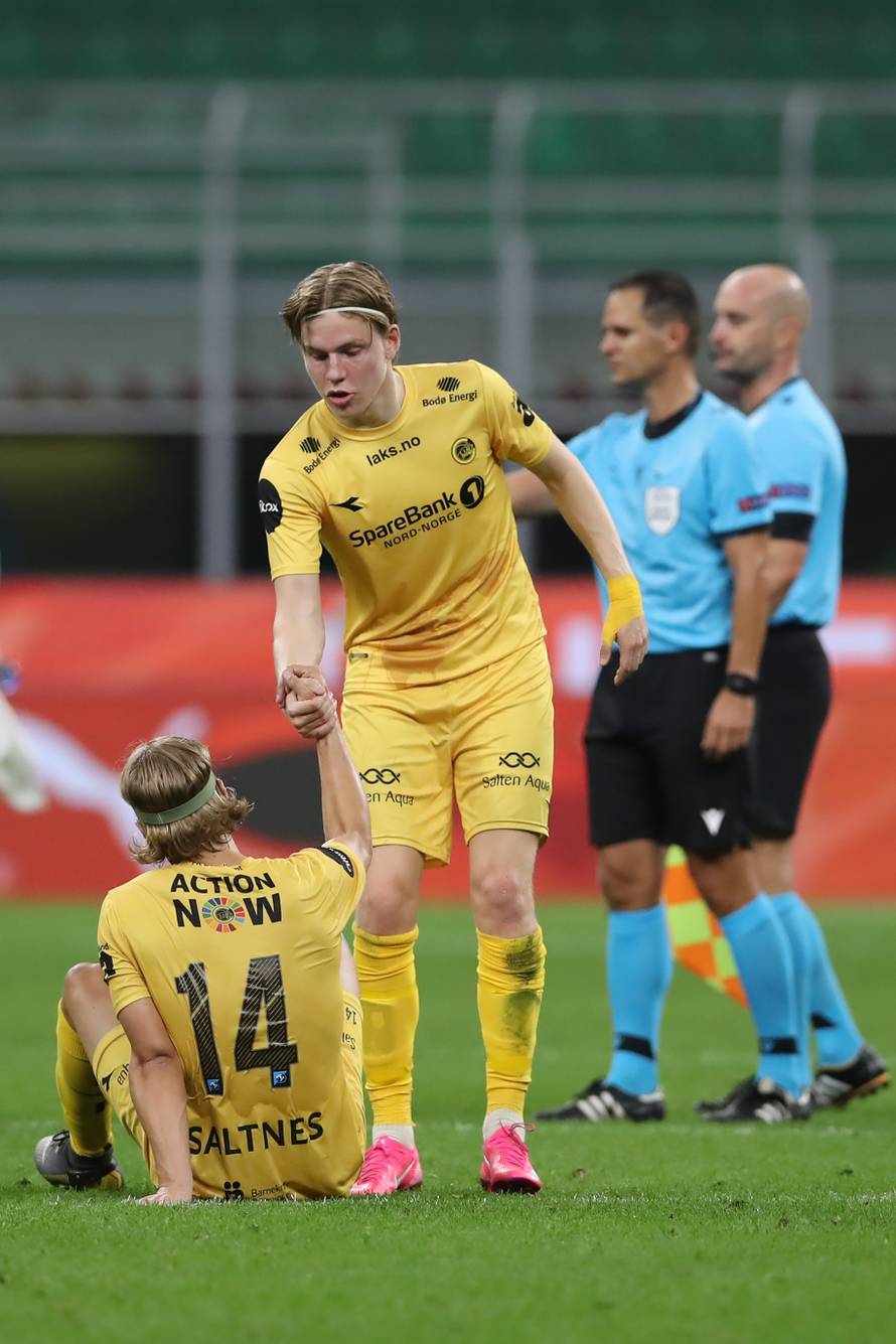 AC Milan v FK Bod¿/Glimt - UEFA Europa League - Third Qualifying Round - Giuseppe Meazza