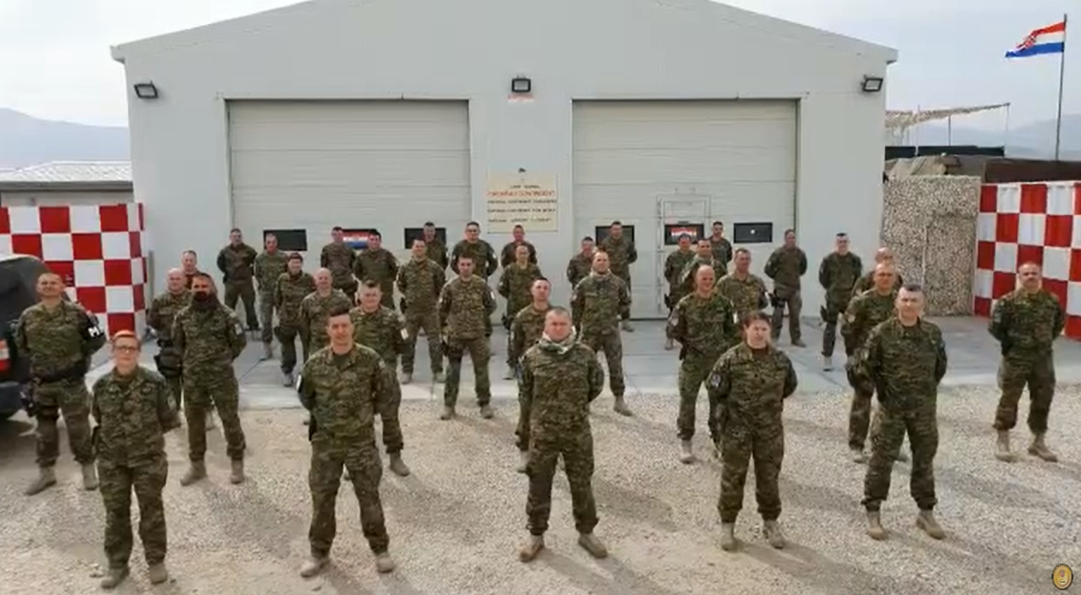 Hrvatski vojnici u Afganistanu: 'Sretan Uskrs i ostanite doma'