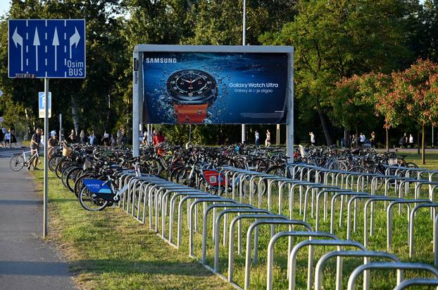 Zagreb: Iščekivanje koncerta Eda Sheerana kod Mosta slobode