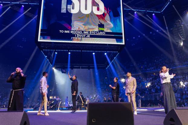 Zagreb: Koncert "Progledaj srcem 2025." u Areni Zagreb