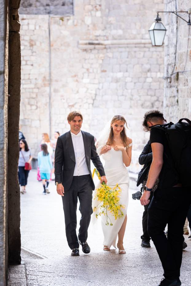 Vjenčanje Borne Sose i Ivone Šimunović u Dubrovniku