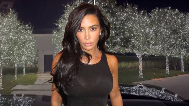 Kim Kardashian okitila dvorište