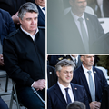 FOTO Plenković i Milanović sjeli su jedan kraj drugoga, ali na licima im nije bilo oduševljenja