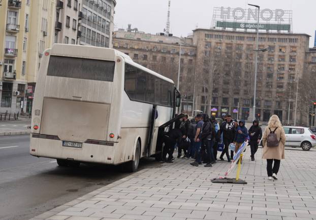 Ulice Beograda  nakon najmasovnijeg studentskog prosvjeda "15 za 15"
