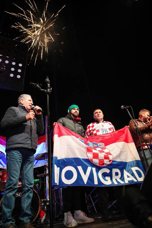 Novigrad: Svečani doček Vatrenog Joška Gvardiola