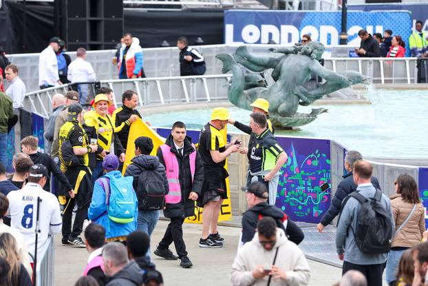 Atmosfera u Londonu uoči finala UEFA Lige prvaka između Real Madrida i Borussie Dortmund
