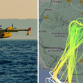 Hrvatski kanader gasi požar u Sloveniji, drugi je napraćeniji let na svijetu na Flight Radaru