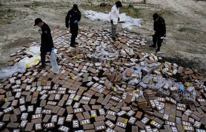 Rekordna zapljena u Ekvadoru: U stanu našli 9,6 tona kokaina