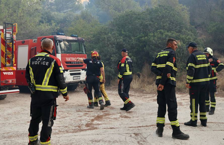 Požar kod Milne i dalje nije pod kontrolom