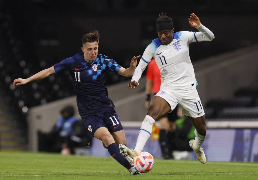 Under 21 International Friendly - England v Croatia