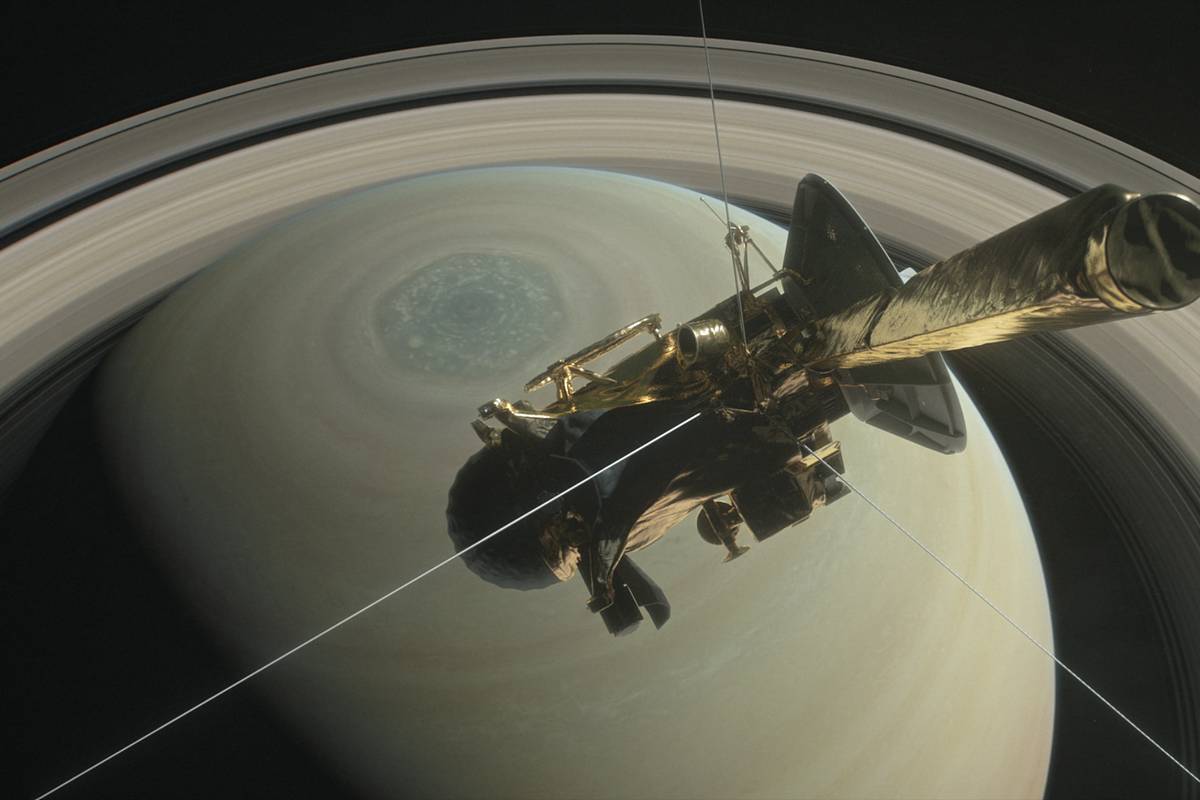 Vatreni kraj: Cassini se javio zadnji put i izgorio na Saturnu