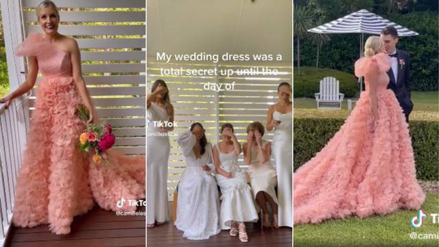 Udala se u ružičastoj vjenčanici, a goste zamolila da nose bijelo: Mnogi su joj 'popljuvali' haljinu