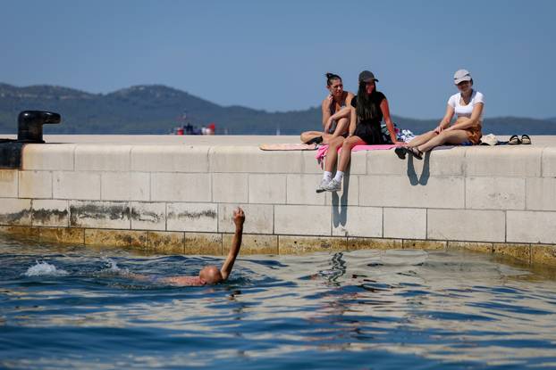 Zadar: Subotnja špica u centru grada