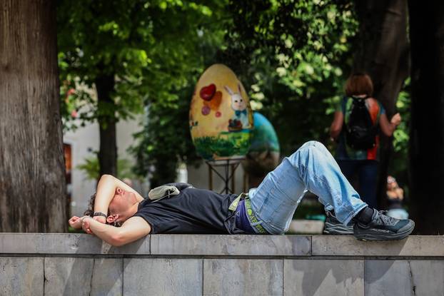 Sunčan dan u Splitu 