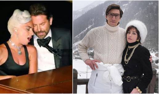 Lady GaGu ponovno povezuju s romansom za vrijeme snimanja, Coopera zamijenio Adam Driver