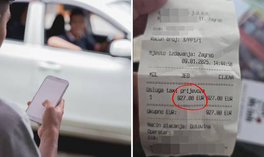 Širi se račun od 927 € za taksi u Zagrebu! Dobili smo i vozača i mušteriju: 'Kaj sad, nije mi žao'