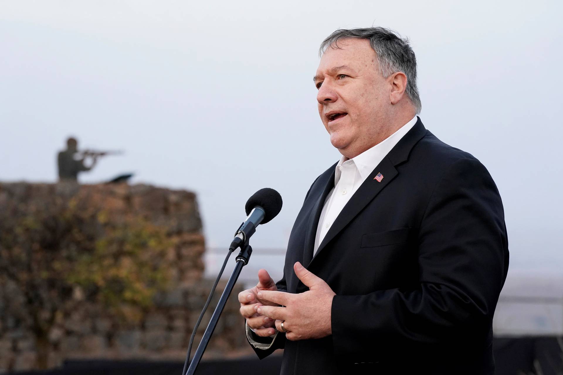 Pompeo visits Israeli-occupied West Bank and Golan Heights