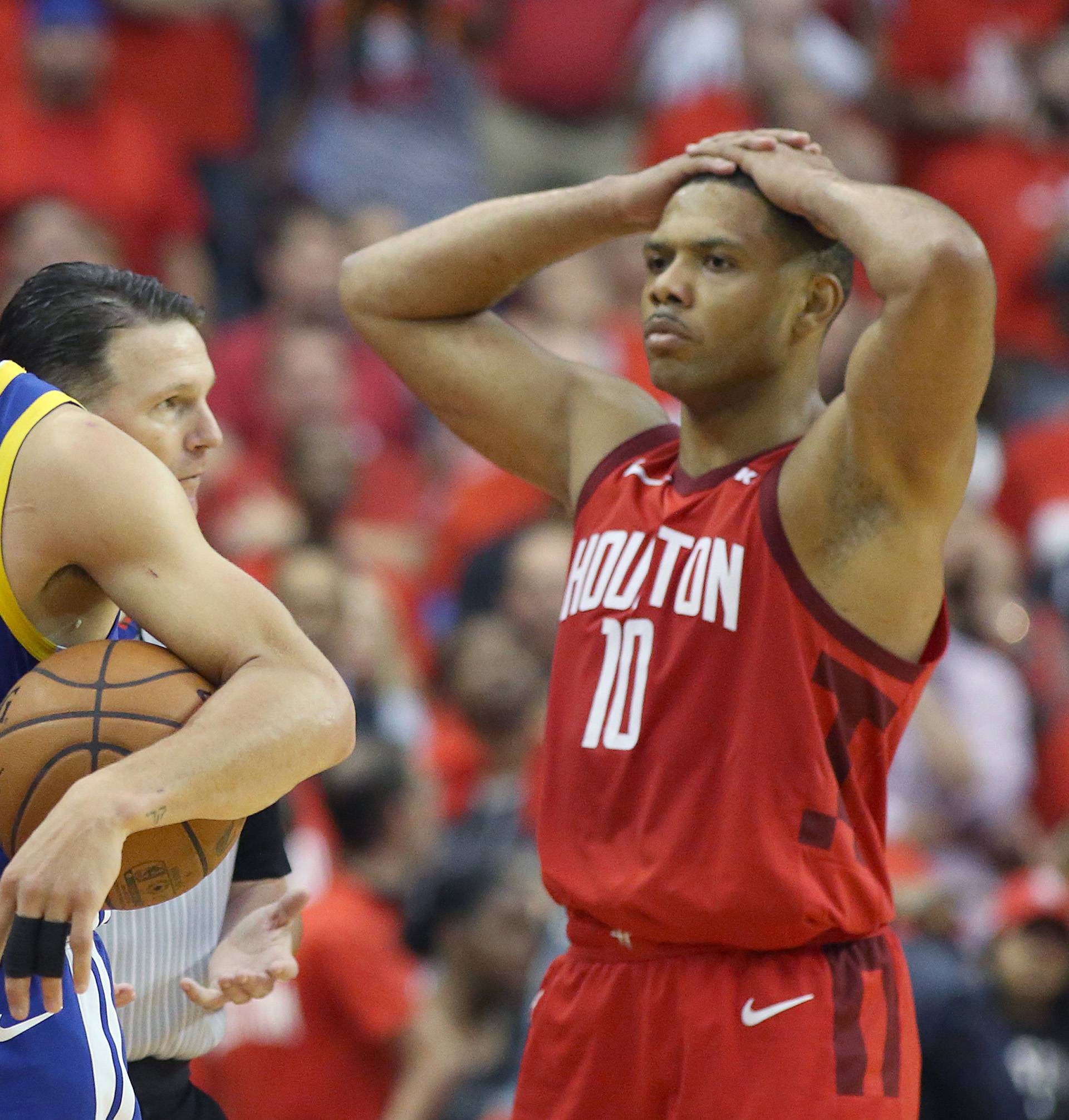 NBA: Playoffs-Golden State Warriors at Houston Rockets