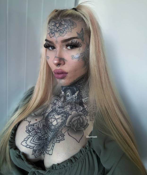 FOTO Ima 21 godinu, a cijela je istetovirana! Evo kako je prije izgledala: 'Roditelji su zgroženi'