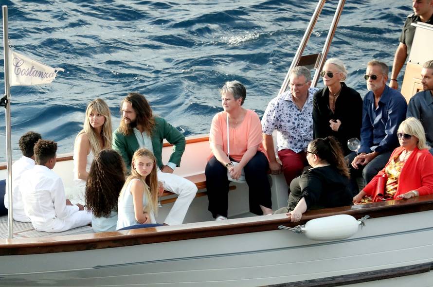 Capri: Heidi Klum i Tom Kaulitz dolaze na zabavu prije sutraÅ¡njeg vjenÄanja