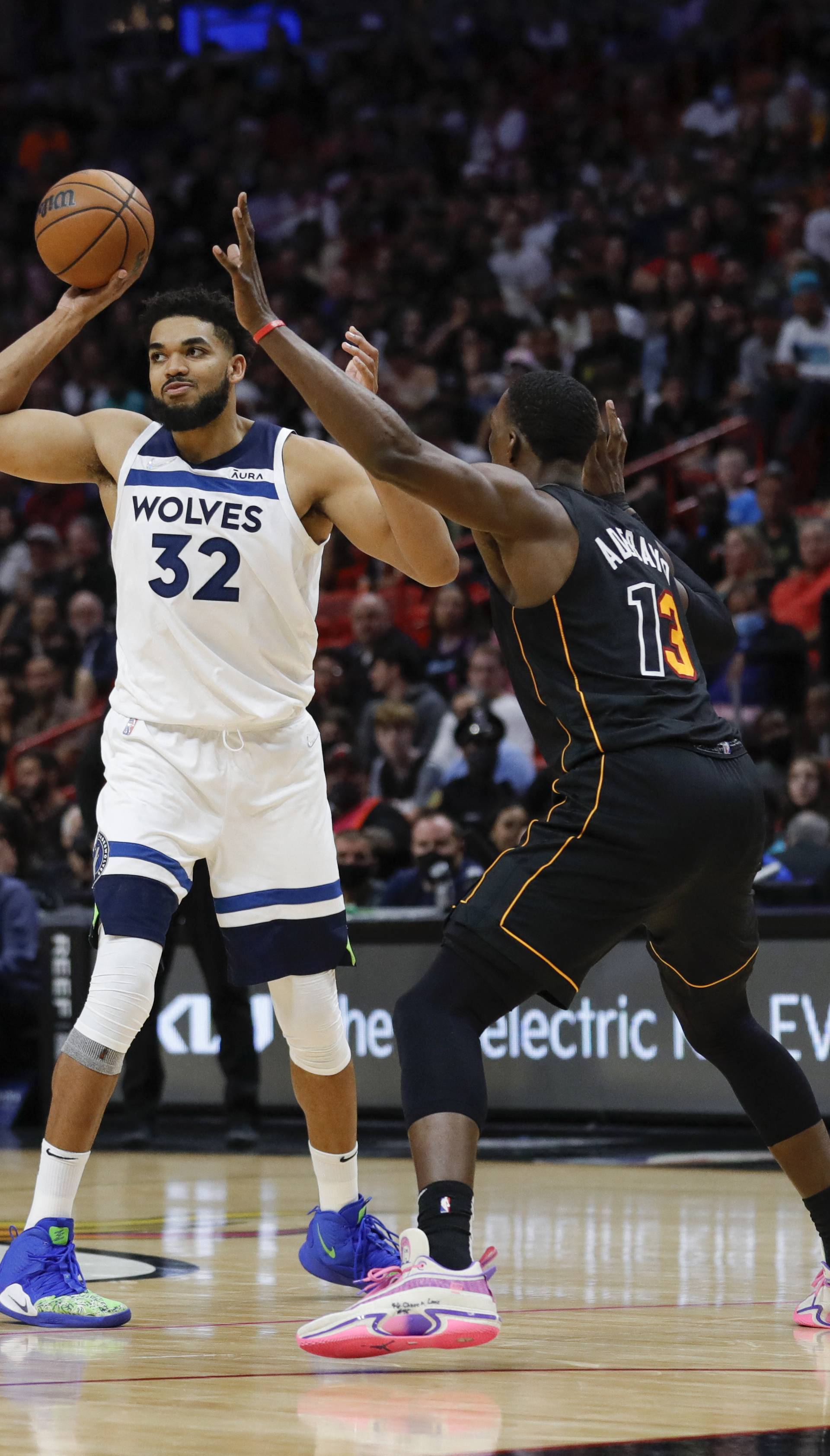 NBA: Minnesota Timberwolves at Miami Heat