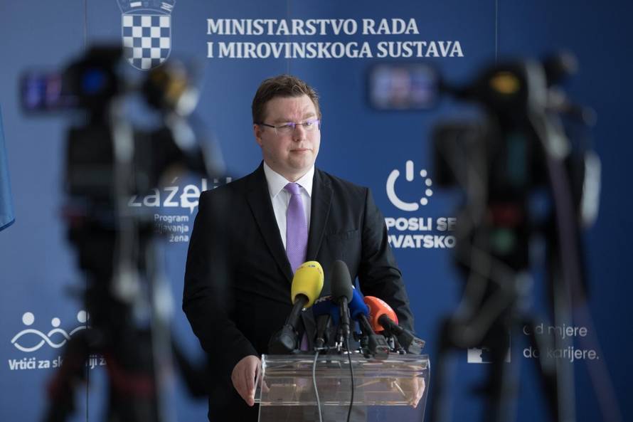 Zagreb: Ministar PaviÄ o mirovinama i mjerama zapoÅ¡ljavanja