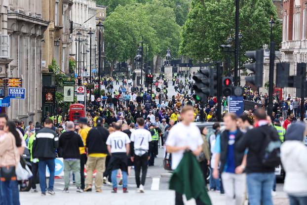 Atmosfera u Londonu uoči finala UEFA Lige prvaka između Real Madrida i Borussie Dortmund