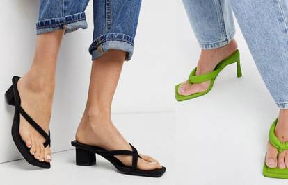 Hibrid casual i urbane obuće: Japanke s malom potpeticom