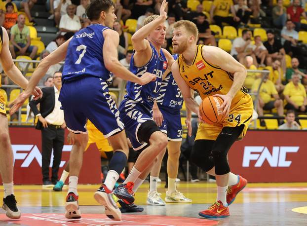 Split: Druga utakmica polufinala doigravanja za ko&scaron;arka&scaron;kog prvaka Hrvatske: KK Split - KK Cibona