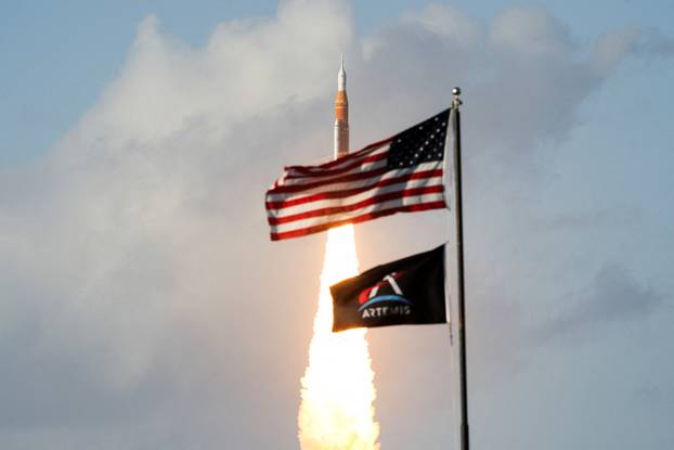 Artemis II launch in Cape Canaveral
