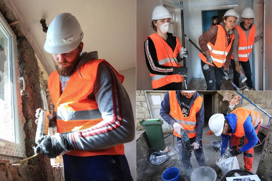 'Ta djeca su mi kuću obnovila besplatno! Hvala im do neba'