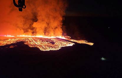 U islandskom gradu Grindaviku lava uništila zgrade, stručnjaci strahuju od nove velike erupcije