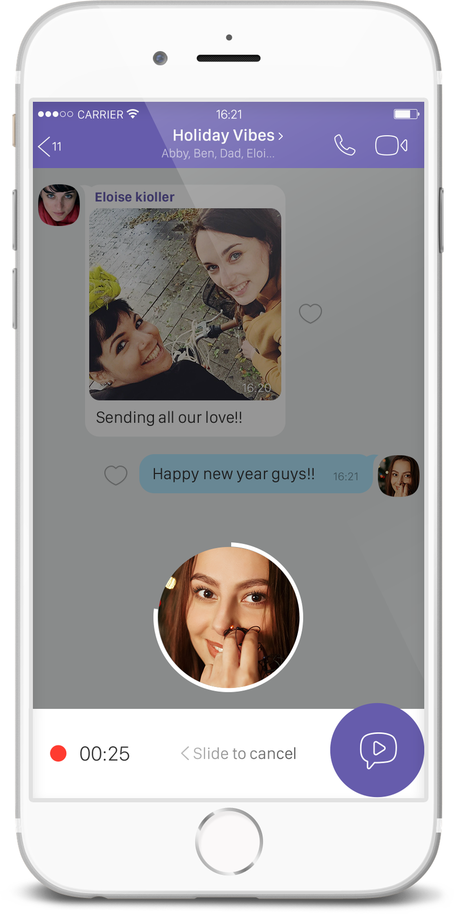 Viber uskoro pokreće instant video poruke i Chat ekstenzije