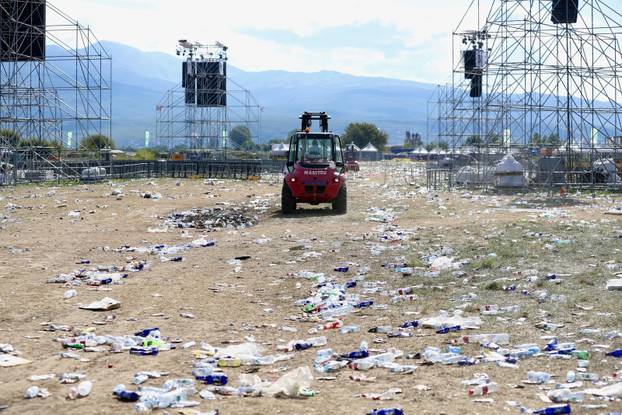 Jutro nakon koncerta Marka Perkovića Thompsona na sinjskom hipodromu