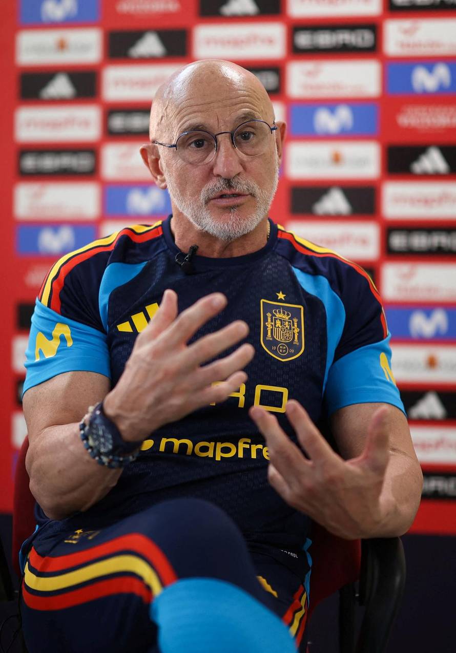 Interview with Spain's coach Luis de la Fuente ahead of the FIFA World Cup 2026