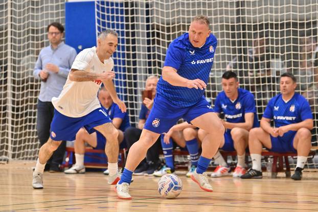 Makarska: Donatorska utakmica veterana Hajduk - Dinamo za Mladena Bartolovića