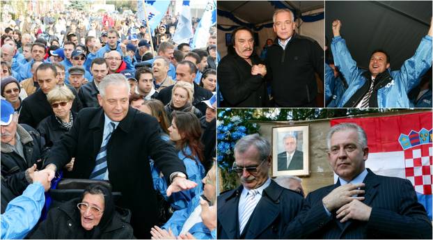 Sanader i simpatizeri: Ovako su HDZ-ovi skupovi izgledali 2007.