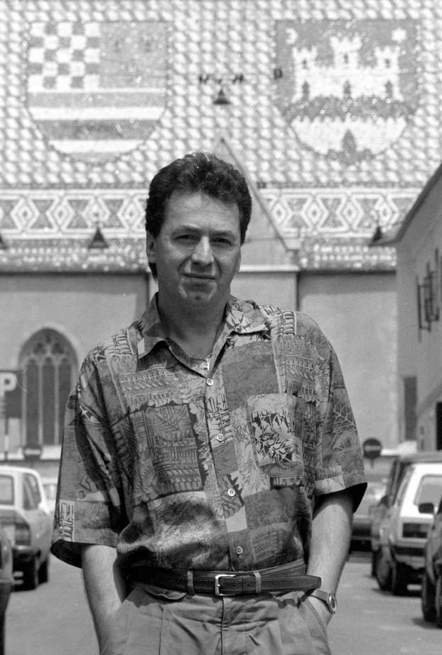 Zagreb: Pjevač Tomislav Ivčić, srpanj 1990.