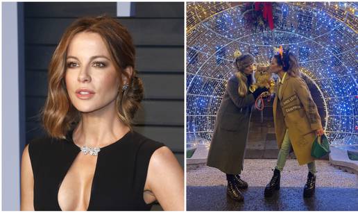 Kate Beckinsale pokazala kako gušta na Adventu: Svu pažnju 'ukrao' joj je čupavi mezimac