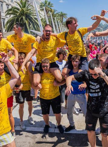 Split: Grad Split i gradona&ccaron;elnik &Scaron;uta organizirali po prvi put okupljanje maturanata na Rivi